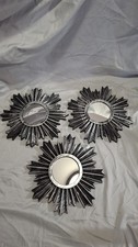 Set Of 3 Starburst Sunburst