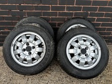 GENUINE VOLKSWAGEN VW Mk1 GOLF GTI 13” TARANTULAR ALLOY WHEELS