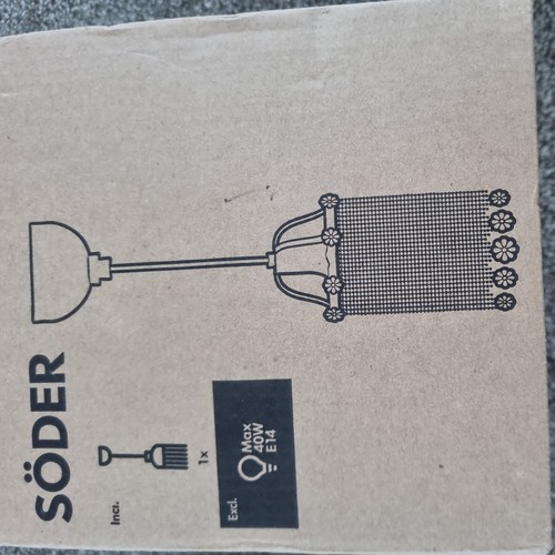 Ikea soder pendant light - soder,