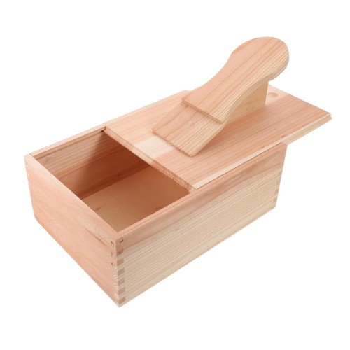 Wooden shoe polish - wooden, box