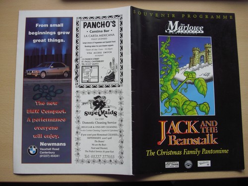 Programme marlowe theatre - programme,