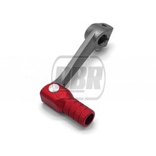 Red/Grey Alloy Short Gear Lever Shifter Foot Selector Pit Quad Monkey Bike 250cc