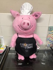 Percy Pig Plush Chef M&S Exclusive Cooking with the Stars 20" Collectable 2021
