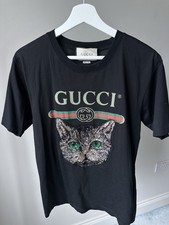 Women Gucci Cat T-shirt  100%