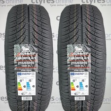 2 X New 215 65 16 102H XL