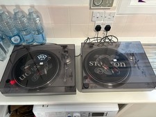 Pair of STANTON STR8-30 Direct Drive DJ Turntable Decks
