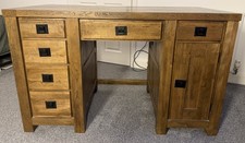 Rustic Solid Oak Computer