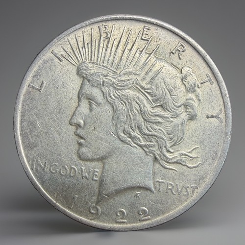 1922 peace dollar silver coin - 1922,
