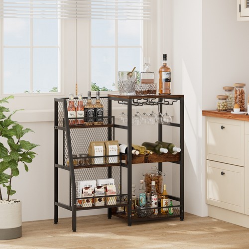 Industrial corner wine - wine, rack