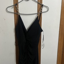 Lipsy Sleeveless Black Gown Size 10