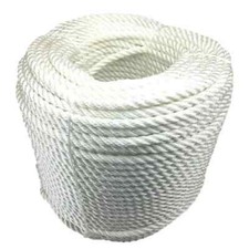 Strand white nylon rope - nylon,