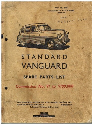 Standard vanguard series - vanguard,