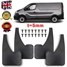 4PCS Rubber Splash Guards Mud Flaps For Vauxhall Vivaro Van Vivaro-e Life C