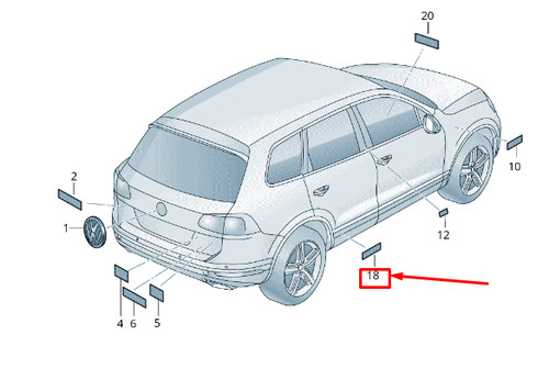 New touareg mk2 - new, 'hybrid'