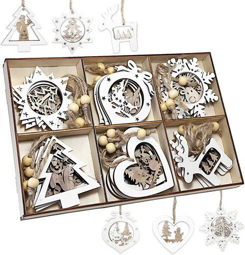 Pieces wooden christmas - pieces,
