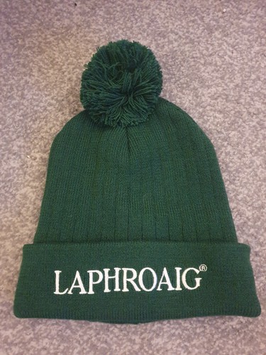 Laphroaig beenie hat green - laphroaig,