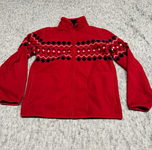 Red uniqlo fleece years - fleece,