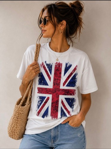 Ladies england flag slogan - ladies,