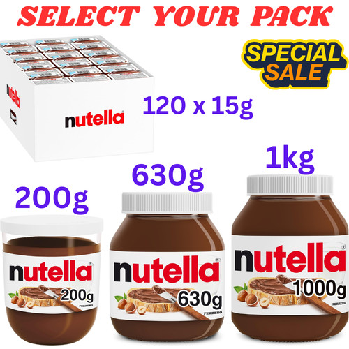 Nutella hazelnut chocolate - nutella,