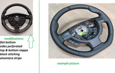 NEW LEATHER Steering Wheel for