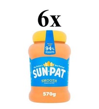 6 x Sun-Pat Smooth Peanut