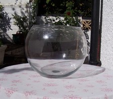 Contemporary Large Clear Glass