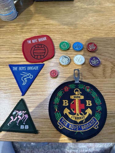 Boys brigade badges - boys,