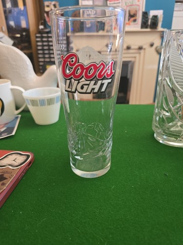 Coors light pint glass - light,