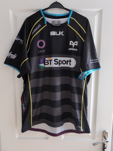 Ospreys rugby shirt jersey - shirt, blk