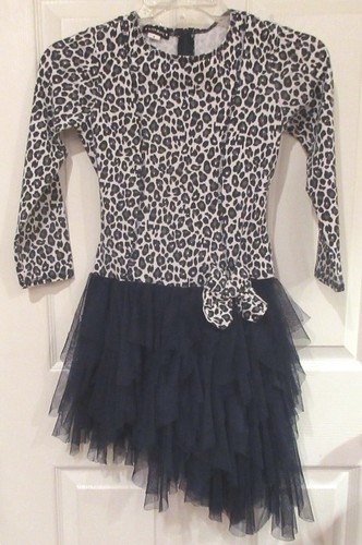 Girls kate mack black leopard - mack~black,