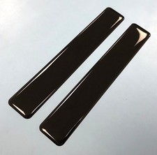 2 x BLACK Stickers/Decals