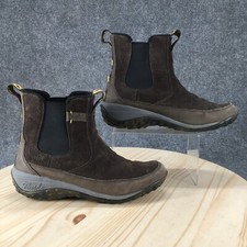 Cushe Boots Womens 11 Allpine Peak Chelsea Booties Dark Gray Pull On Waterproof