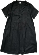 NEXT Womens Linen Blend Kaftan Tunic Pocket Dress BLACK KHAKI CRAZY CLEARANCE!