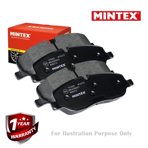 Brake pads full - 4, rear
