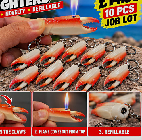 Crab claw refillable - 10,