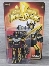 Power Rangers Megazord Black & Gold ReAction 6" Action Figure Collectable Super7