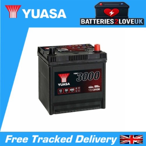 Yuasa ybx3108 smf battery - yuasa,