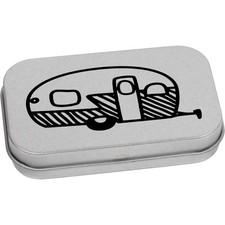 'Static Caravan' Metal Hinged