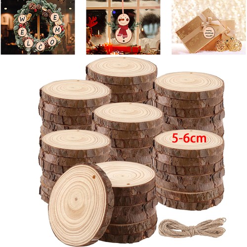 120pcs natural wood - 120pcs, slices