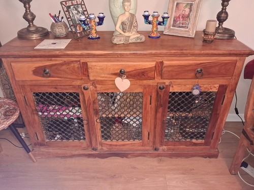Sheesham sideboard with - sheesham,
