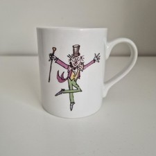  ​Willy Wonka Mug McLaggan Smith 2005 Roald Dahl Charlie & The Chocolate Factory