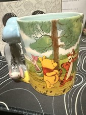 Disney Store Winnie The Pooh Eeyore Blue Balloon Large 3D Mug Walt Disney Excell