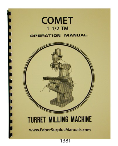 Comet turret milling - comet,