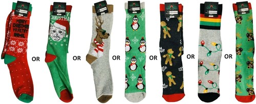 Men christmas socks size - men's,