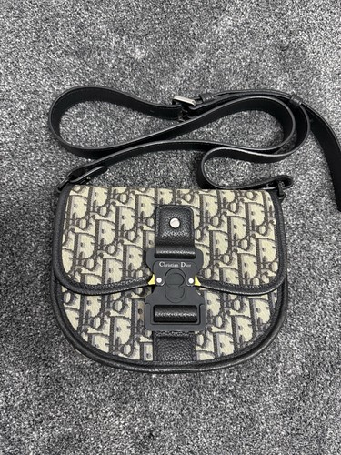 Dior mini saddle - canvas, &