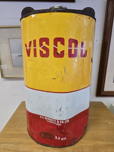 Vintage viscol gallon - viscol,