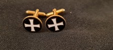 Vintage goldtone knights