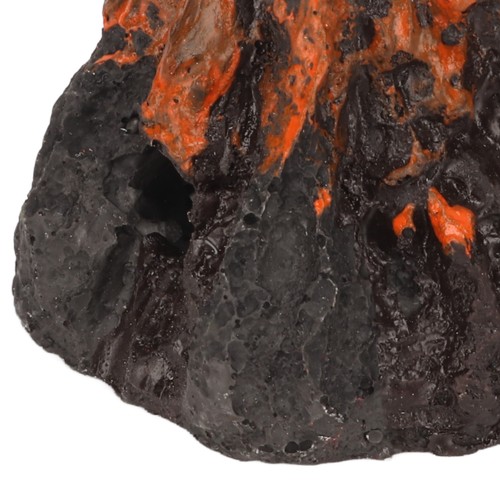 Aquarium volcano ornament - aquarium,