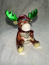 Christmas reindeer Enamel