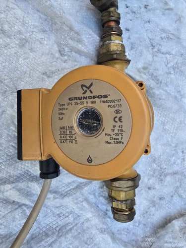 Grundfos ups 180 hot - ups,